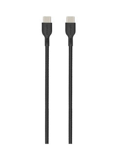 Buy USB-C to USB-C Data Sync & Charge Cable 60W Power Delivery Enabled Black in Egypt
