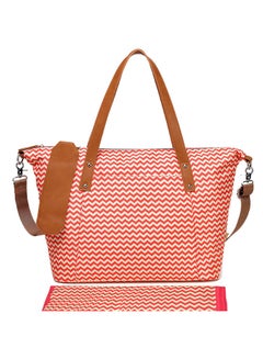 اشتري Avril Tote Diaper Bag, Tanned Orange في الامارات