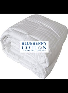 Buy Premium Down Alternative -Duvet Insert King Size Cotton White 240X260cm in UAE