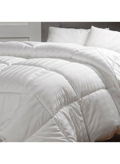 Buy 3-Piece King Size Luxury Hotel Duvet Insert with Pillow Cotton White in Saudi Arabia