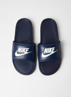 Nike Benassi JDI Slides Midnight Navy 