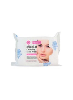 Buy Micellar Cleansing Facial Wipes 25'S : 12393 100grams in UAE