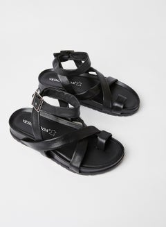 Buy Vmhelo Comfortable Casual Sandals Black in Saudi Arabia