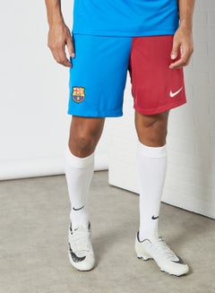 Buy F.C Barcelona 2021/22 Stadium Home/Away Shorts Blue/Maroon in UAE
