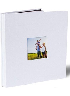 Buy 40-Page Self Adhesive Photo Album White in UAE