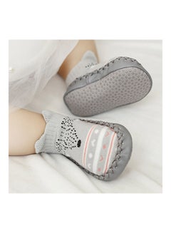 Buy Pair Of Cute Cartoon Baby Socks With Anti-Slip Sole in Saudi Arabia