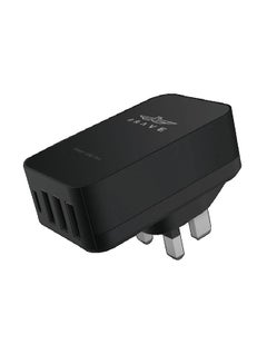 اشتري 4 Port Smart Charger 74.5مم Black في الامارات