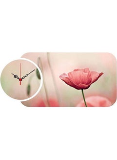 Buy 238Hma5115 Decorative Mdf Clock (2 Pieces) Multicolour in Egypt