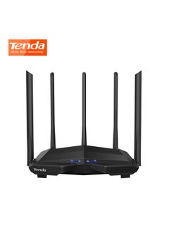 Buy Dual Band WIFI Router Black in UAE