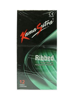 Buy Ribbed Condom 12 Pieces in UAE
