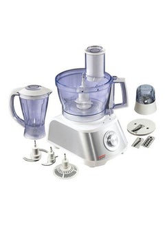 Buy Food Processor With Bowl & Blender 2.0 L 1000.0 W Fp-1000Sg White in Egypt