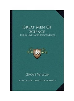 اشتري Great Men Of Science Paperback English by Grove Wilson في الامارات