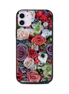 Buy Roses Protective Case Cover For Apple iPhone 11 Multicolour in UAE