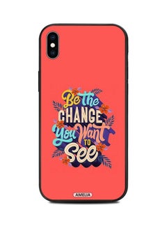 Buy Protective Case Cover For Apple iPhone XS Max Multicolour in UAE