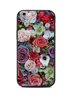 Buy Roses Protective Case Cover For Apple iPhone 6S Multicolour in UAE