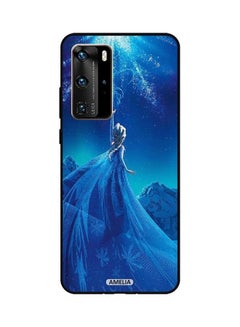 Buy Protective Case Cover For Huawei P40 Pro Blue in UAE