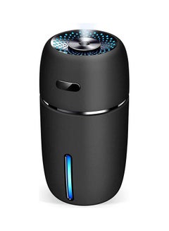 اشتري جهاز ترطيب الهواء بالموجات فوق الصوتية مزود بمنفذ USB لون أسود 200ملليلتر في السعودية