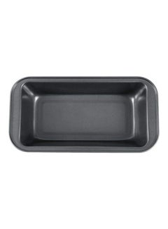 اشتري Baking Cake Mold Rectangle Non-Stick Bread Black 29X5.8X12.8سم في مصر