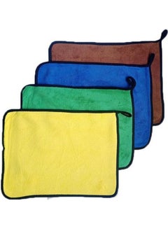 اشتري 4Pcs Micro Fiber Towel في مصر