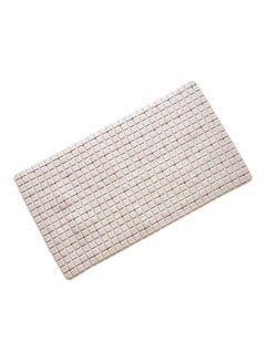 اشتري Non-Slip Bath Mat Shower Rug Beige 40x71cm في الامارات