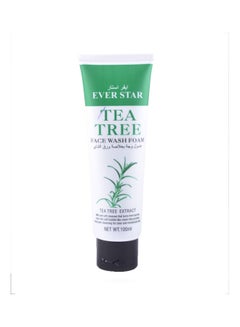 Buy Tea Tree Face Wash Foam White 100ml in Saudi Arabia