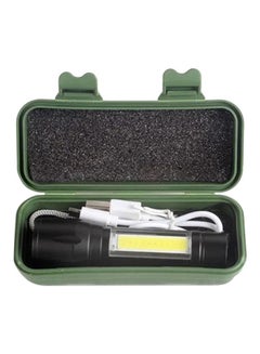 Buy USB Rechargeable LED Flashlight Torch in Saudi Arabia