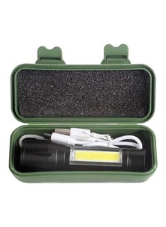 Buy USB Rechargeable LED Flashlight Torch in UAE