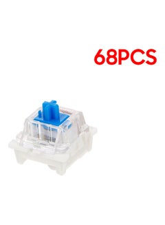 Buy 68-Piece General Mechanical Keyboard Shaft Switch Blue in Saudi Arabia