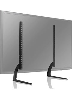 Buy Universal Table TV Stand Base Mount Pedestal Feet Leg for 75 inch LCD LED OLED Television for Samsung LG Sony TV. Black in Saudi Arabia
