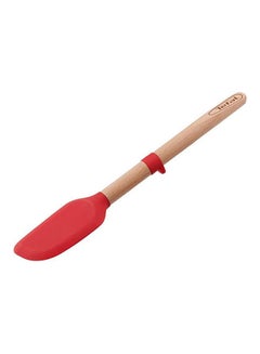 Buy Ingenio Wood Soft Spatula Tef Red-Beige in UAE