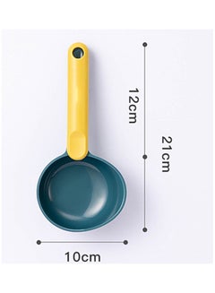 Buy Easy Use Rice Spoon Blue/Yellow in Saudi Arabia