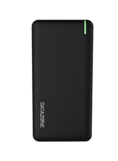 Buy 10000.0 mAh Portable Lightweight Power Bank Black in Saudi Arabia