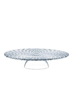 Buy Bossa Nova Cake Stand Clear 32 x 7cm in UAE