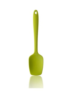 Buy Heat Resistant Silicone Spatula For Kitchen Green 29.0x7.0x2.0cm in Saudi Arabia