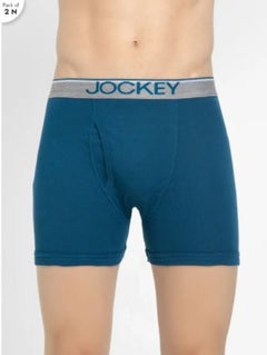 Buy 2 Pack Of Mordern Classic Boxer Assorted in UAE