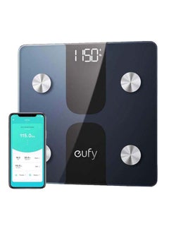 Buy Bluetooth Smart Scale C1 Blue/Black in UAE