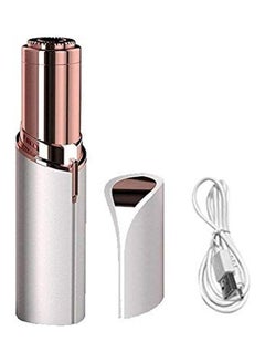 Buy Painless Electric Facial Hair Trimmer Silver/Gold in Egypt