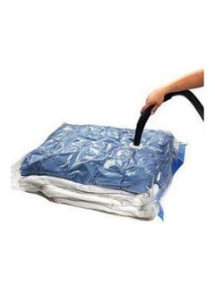 Buy Space-Saving Storage Bag For Blankets And Clothes Clear in Egypt