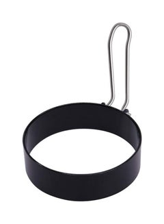 Buy Egg Cooking Ring Black 9x2cm in UAE