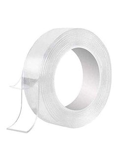 Buy Multipurpose Washable Double Sided Adhesive Tape White in Saudi Arabia