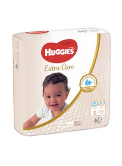 Huggies Extra Care Diapers Size 3 4 x 28 Pack of 112 Nappies 4-9 kg