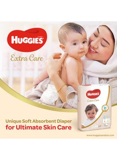 Huggies Extra Care Diapers Size 3 4 x 28 Pack of 112 Nappies 4-9 kg