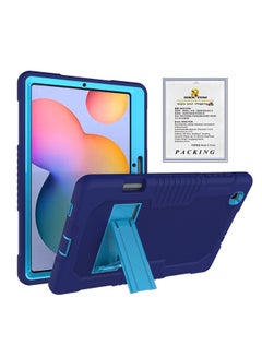 اشتري غطاء حماية واقٍ لجهاز سامسونج جالاكسي تاب S6 لايت بشاشة مقاس 10.4 بوصات 2020 أزرق في الامارات
