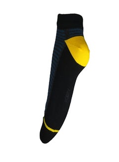 Buy Ankle Socks Yellow/Black in Saudi Arabia