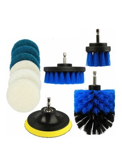 Buy 10-Piece Scrub Drill Brush Attachments in UAE