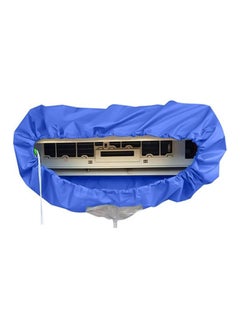 Buy Waterproof Air Conditioner Cleaning Cover Blue in Saudi Arabia