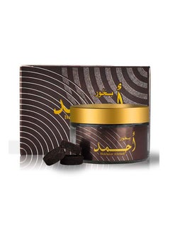 Buy 40-Tablet Bakhoor Ahmed Black/Yellow/Clear 30grams in Saudi Arabia