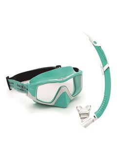 Buy Aqualung Sport Versa Mask and Snorkel Combo Turqoise/White in UAE