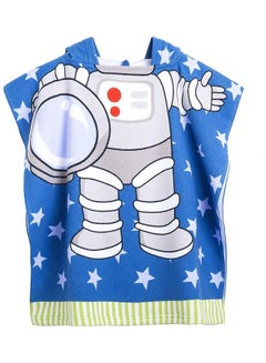 Buy Children's Beach Hooded Bath Towel Multicolour 60X60cm in UAE