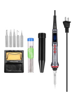 Buy 90W LED Soldering Iron Black in Saudi Arabia